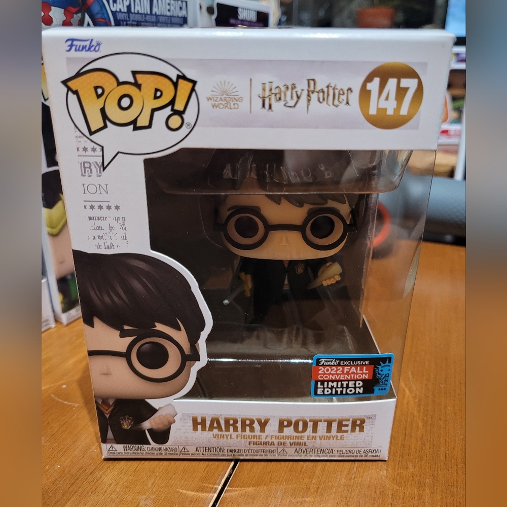 Funko Pops! Harry Potter #147 Harry Potter Fall Convention Limited Edition